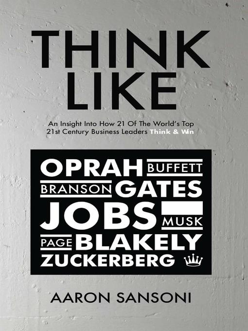 Title details for Think Like by Aaron Sansoni - Available
